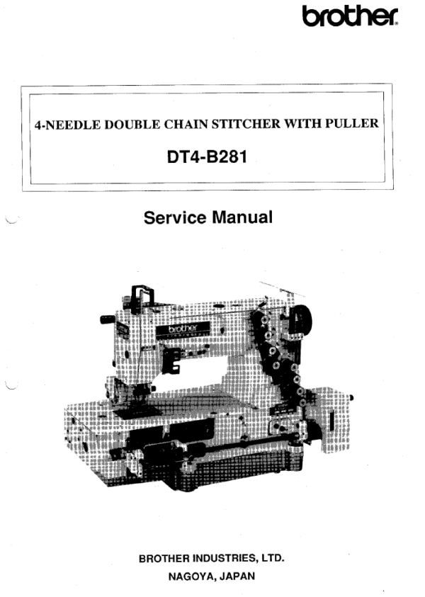 Service manual brother DT4-B281
