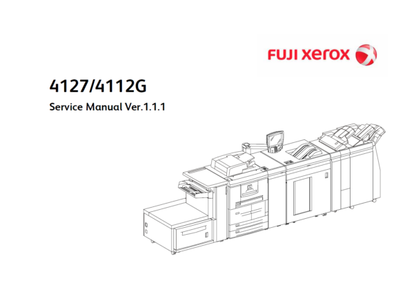 Service manual XEROX 4127 4112G