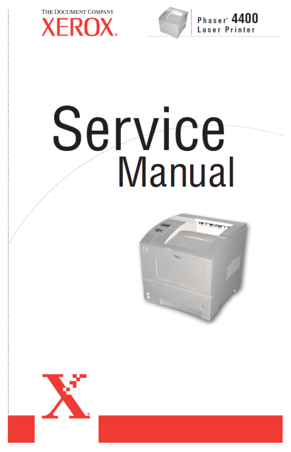 Service manual Xerox Phaser 4400