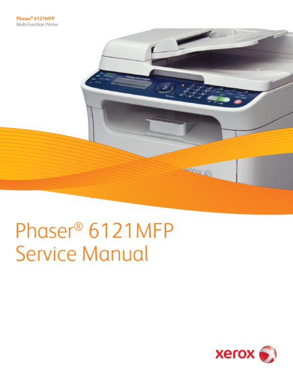Service manual Xerox Phaser 6121MFP