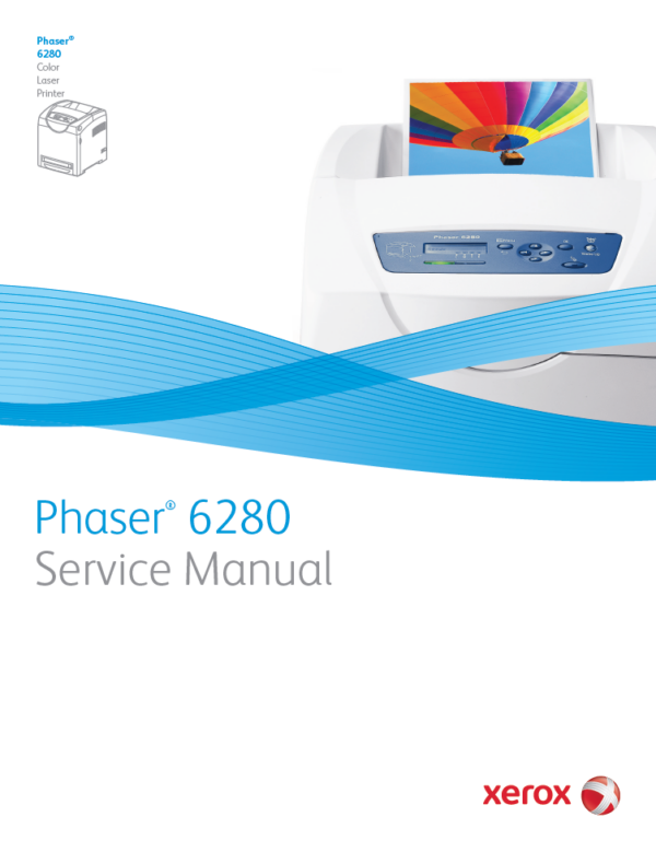 Service manual Xerox Phaser 6280
