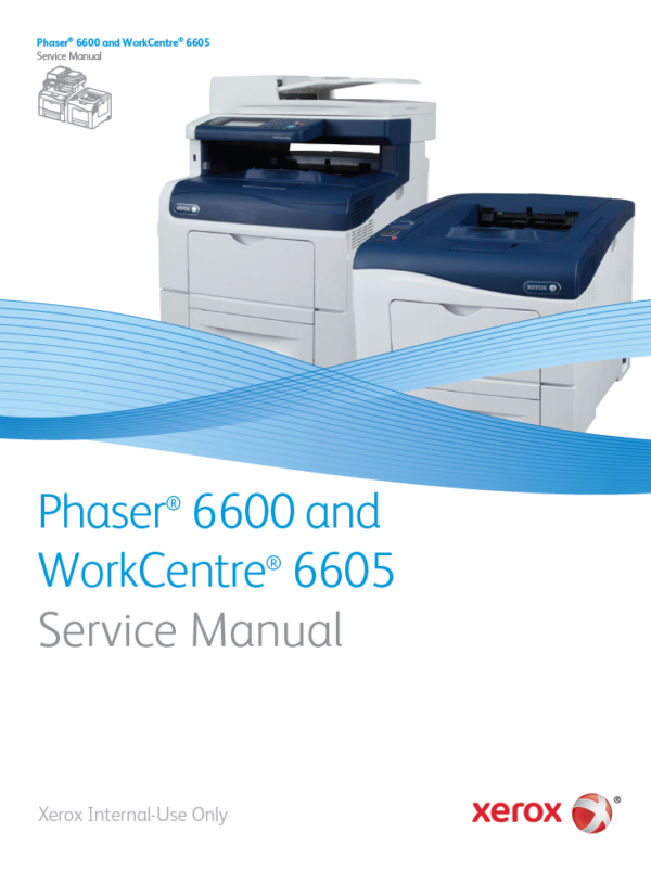 Service manual Xerox Phaser 6600 and WorkCentre 6605