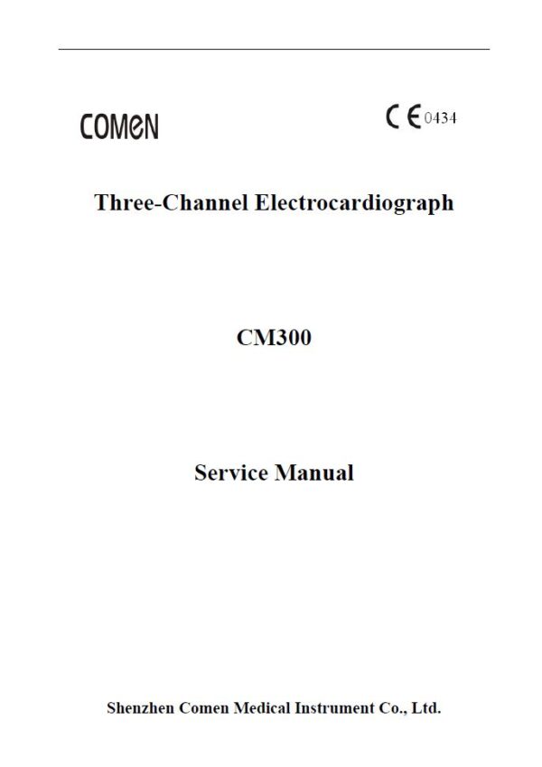 Service manual Comen CM300