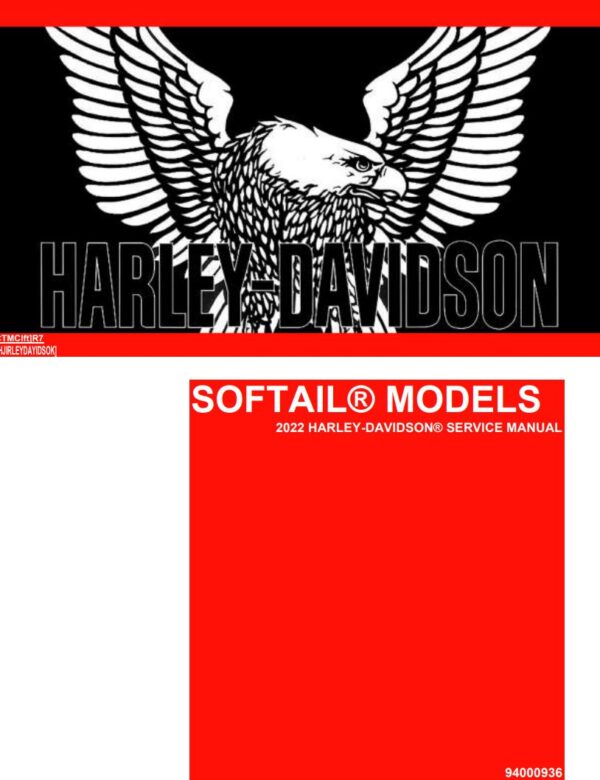 Service manual 2022 Softail Harley-Davidson