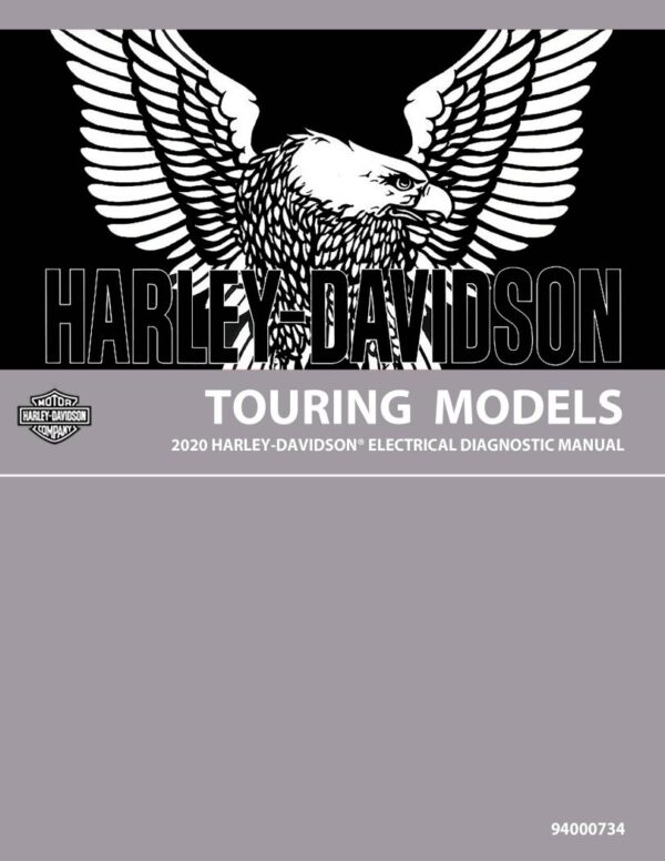 Electrical Diagnostic Manual 2020 Harley-Davidson Touring
