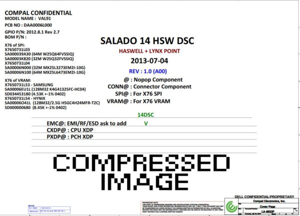 Schematics VAL91 LA-9932P Dell Latitude E6440 (DAA0006L000)