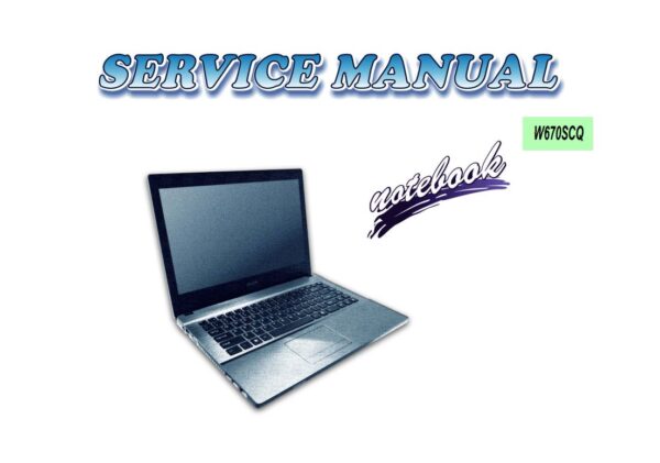 Service manual Clevo W670SCQ