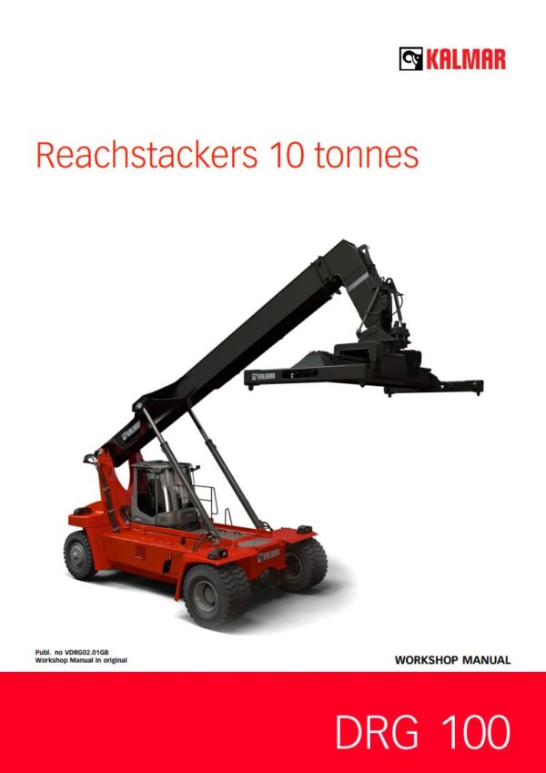 Service manual Kalmar DRG100 Reachstackers 10 tonnes