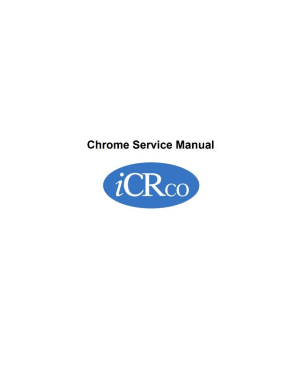Service manual iCRco Chrome
