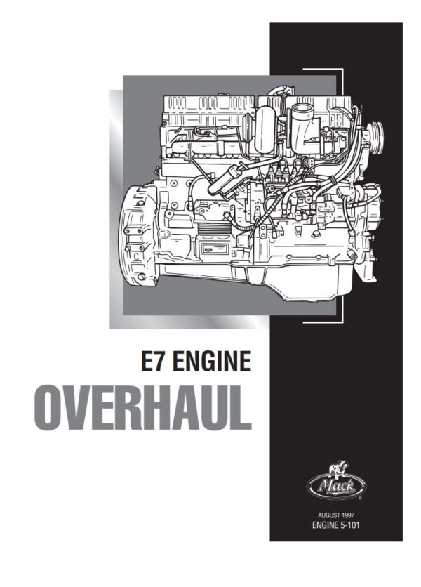 Service manual Mack Truck E7 Diesel Engine