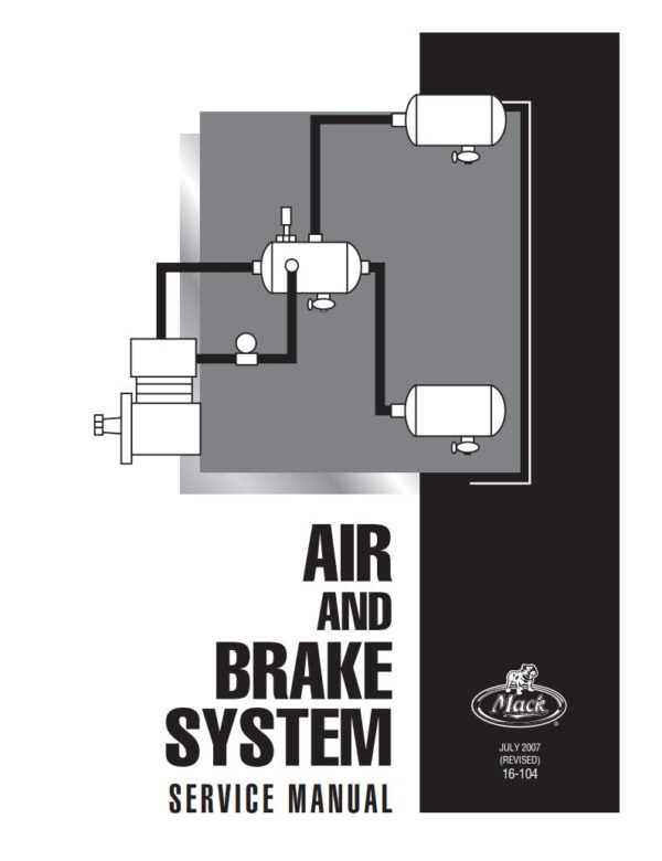 Service manual Mack Truck Air and Brakes Systems