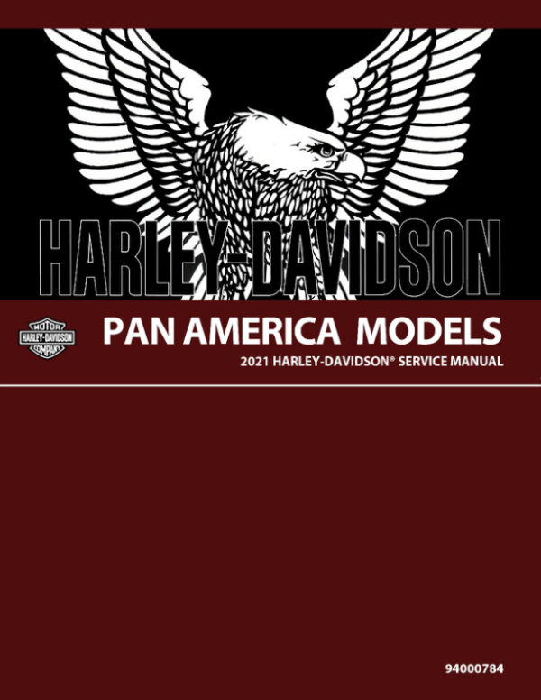 Service manual 2021 Harley-Davidson Pan America Models