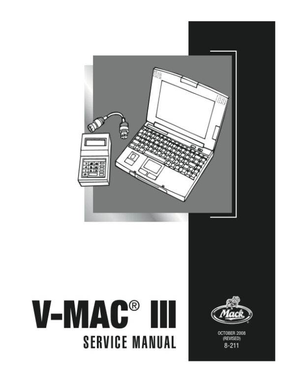 Service manual Mack Truck V-MACK III