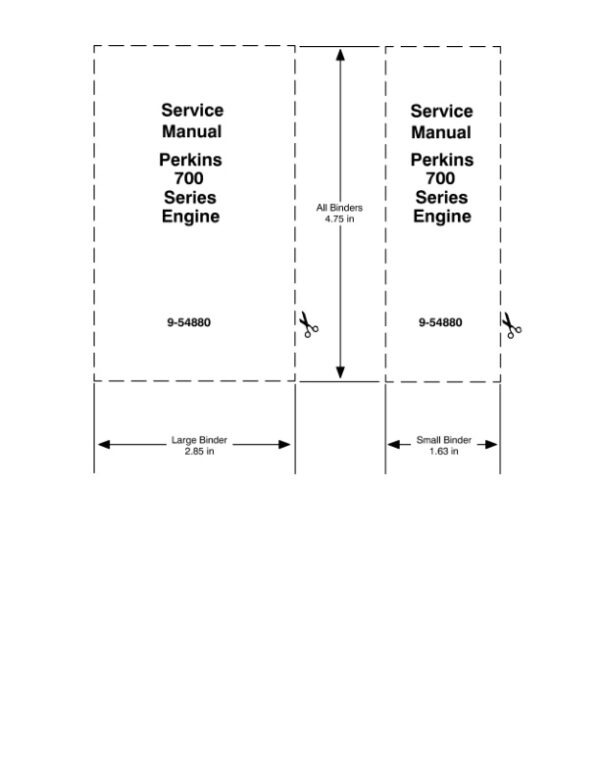 Service manual CNH Perkins 700 Series Engine