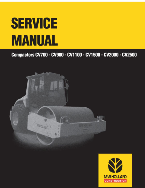 Service manual New Holland CV700 CV900 CV1100 CV1500 CV2000 CV250 | 60367000