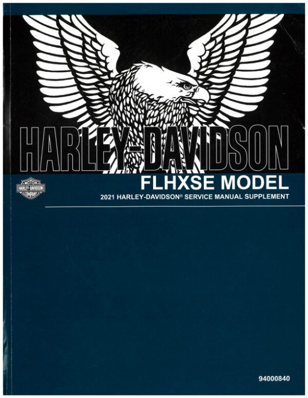 Service manual 2021 Harley-Davidson FLHXSE Models Supplement | 94000840