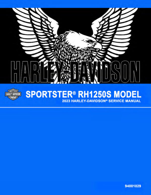 Service manual 2023 Harley-Davidson Sportster RH1250S Models | 94001029