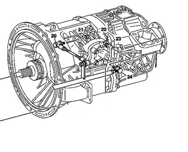 Service manual Mercedes 712 Transmission