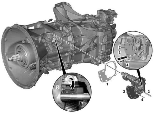 Service manual Mercedes 715 Transmission