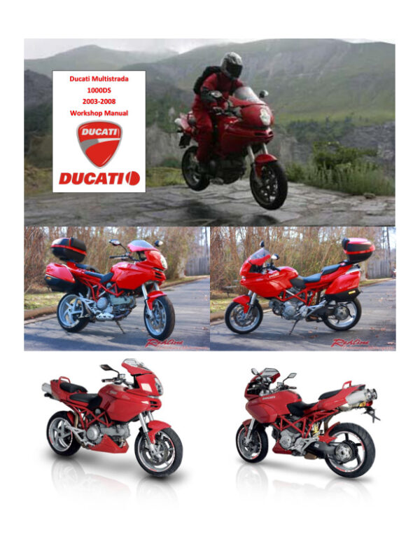 Service manual Ducati Multistrada 1000DS | 2003-2008