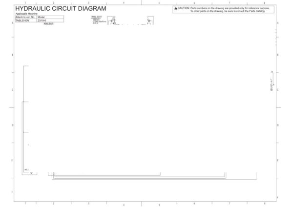 Electrical & Hydraulic Circuit Diagram Hitachi ZX19-6 | TABL50-EN-01 (2023.12.04)