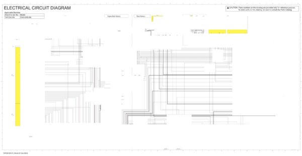 Electrical & Hydraulic Circuit Diagram Hitachi ZX60USB-5N | TAFC60-EN-01 (2023.12.27)