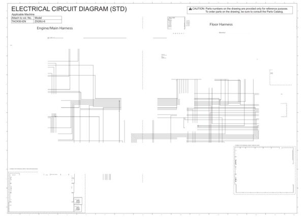 Electrical & Hydraulic Circuit Diagram Hitachi ZX26U-6 | TACK50-EN-01 (2023.11.30)