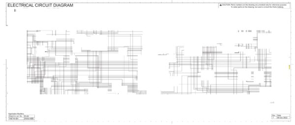 Electrical & Hydraulic Circuit Diagram Hitachi ZX55U-6EB | TAET40-EN-00 (2023.04.26)