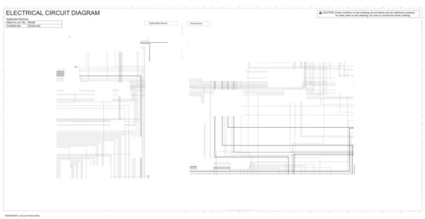 Electrical & Hydraulic Circuit Diagram Hitachi ZX50U-5N | TAED60-EN-01 (2023.12.27)