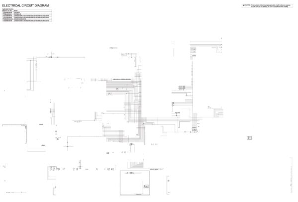 Electrical & Hydraulic Circuit Diagram Hitachi ZX160LC-5A Excavator | TTDBL90-EN-00