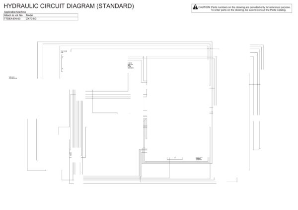 Electrical & Hydraulic Circuit Diagram Hitachi ZX70-5G | TTDEA-EN-01