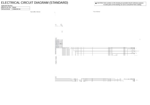 Electrical & Hydraulic Circuit Diagram Hitachi ZX68USR-5A | TAFAJ0-EN-00
