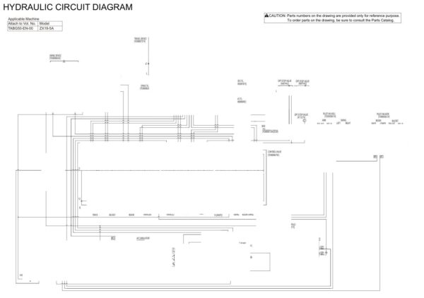 Electrical & Hydraulic Circuit Diagram Hitachi ZX19-5A | TABG50-EN-00 (2020.03.06)