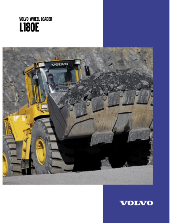 Service manual Volvo L180E Wheel Loader | 2020