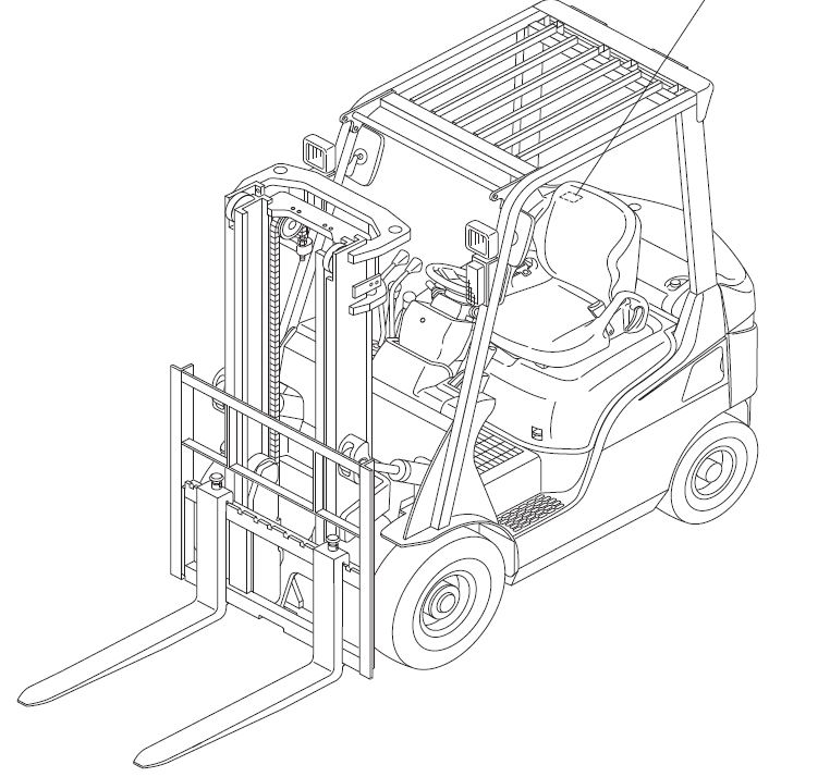 0 Service manual Caterpillar DP15N Forklift Lift Truck