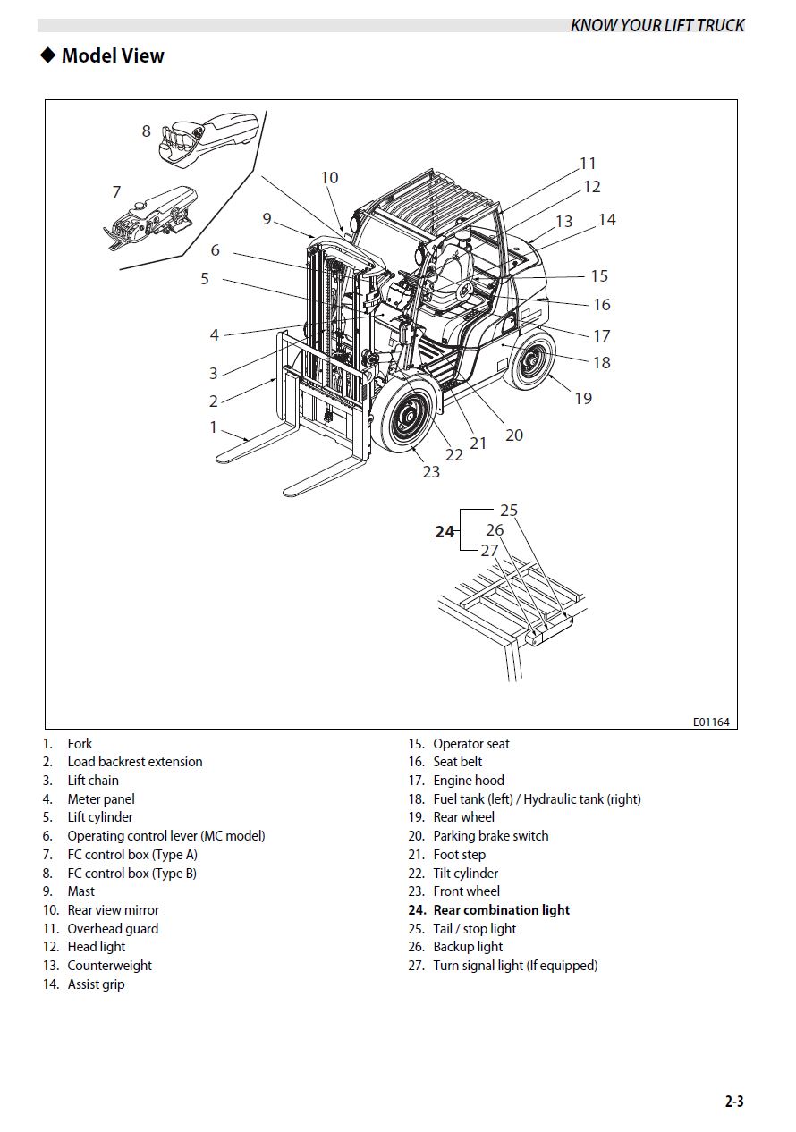 0 Service manual Caterpillar DP55NB Forklift Lift Truck