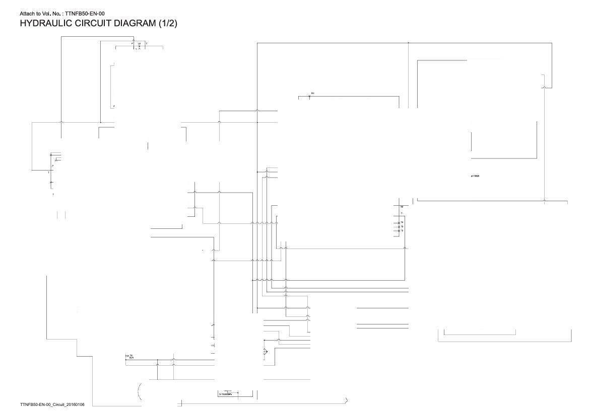 1 Electrical & Hydraulic Circuit Diagram Hitachi ZW310-6 Wheel Loader | TTNFB50-EN-00 (2016.01.06)
